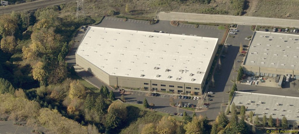Kinsman Logistics Center - located in Wilsonville Oregon - Aerial View