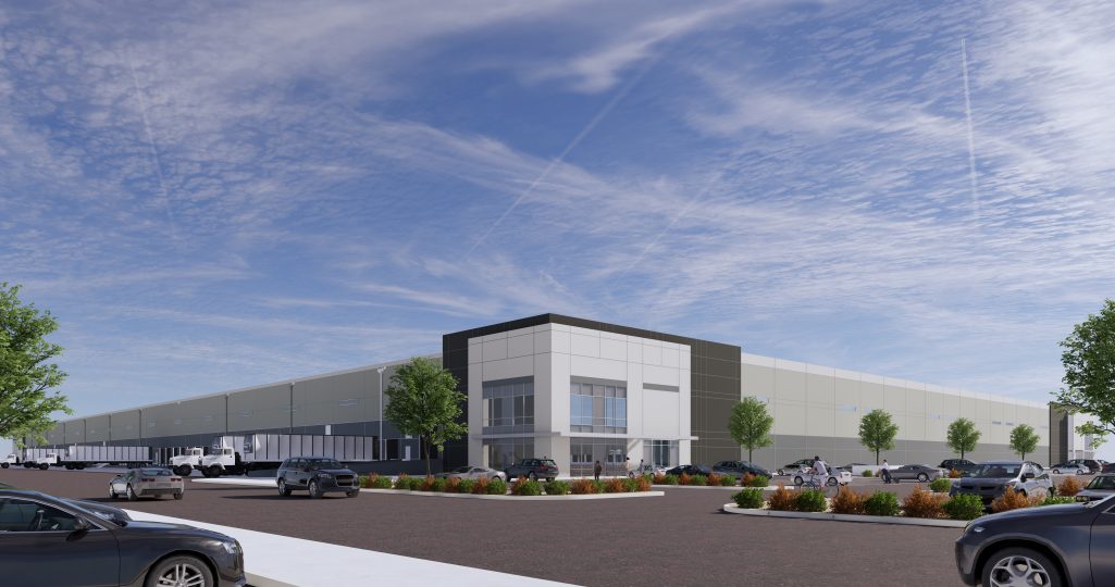 Building Rendering for LogistiCenter℠ at Arch Road, located in Stockton, CA.
