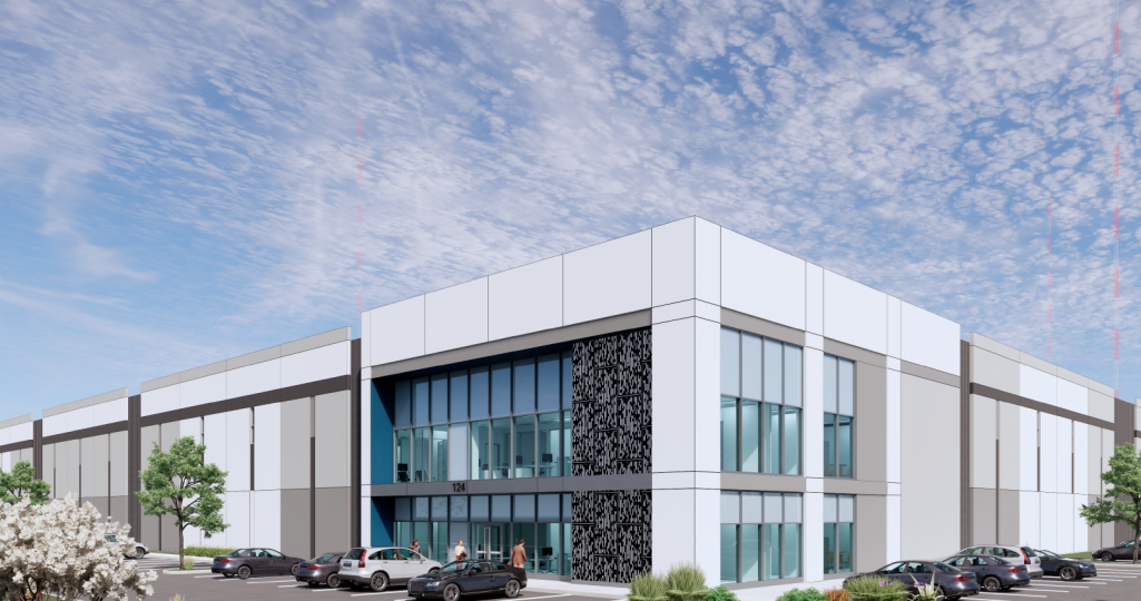 Building Rendering for LogistiCenter℠ at Enterprise in Hayward, CA.