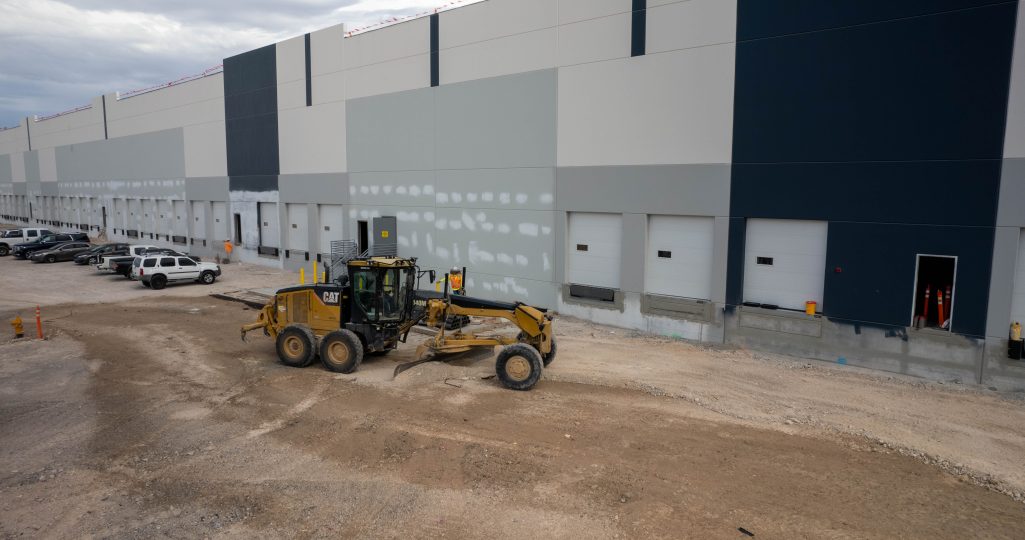 Construction of LogistiCenter℠ at Miner's Mesa - August 2023