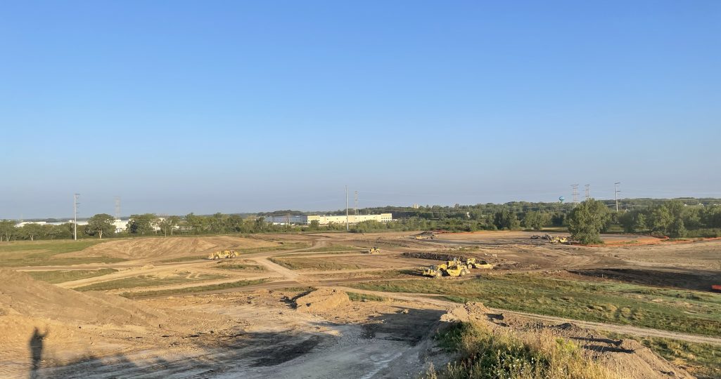 Construction Progress for LogistiCenter℠ at Pleasant Prairie - September 2023