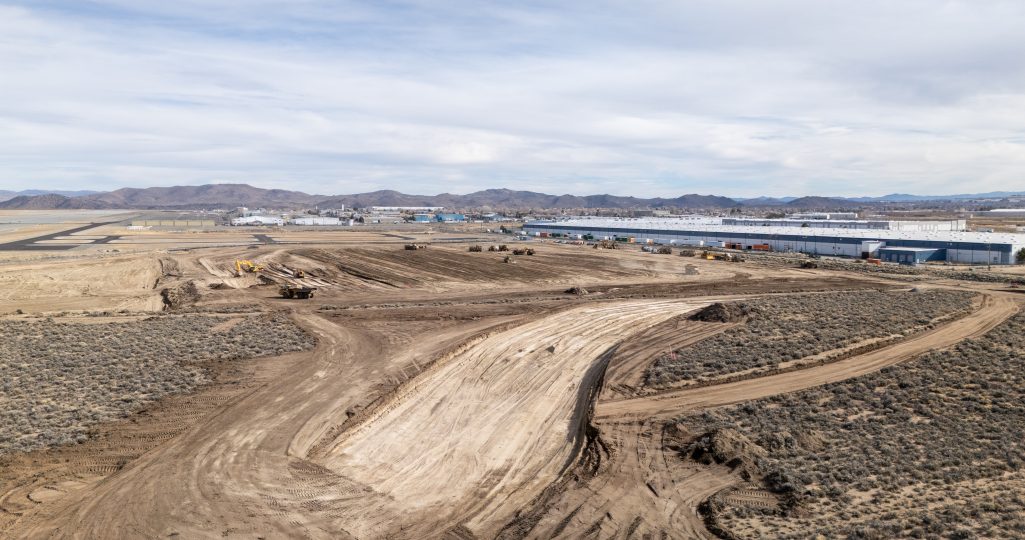 Reno AirLogistics Park, Building 2 Construction Progress - February 2024